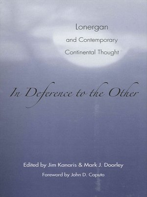 cover image of In Deference to the Other